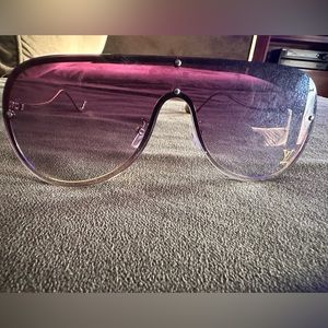 Designer LV Sunglasses BLK SMOKE GOLD